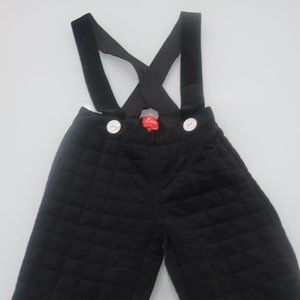 NWT Black Velvet Short Pants Size 5